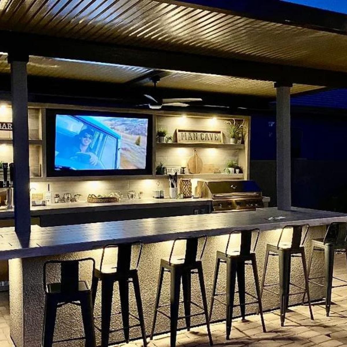 5 Burner 40" Professional Kokomo Grill
