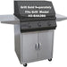 This is the Heavy Duty 304 Stainless Steel Grill Cart for 26 Inch Kokomo Grill.