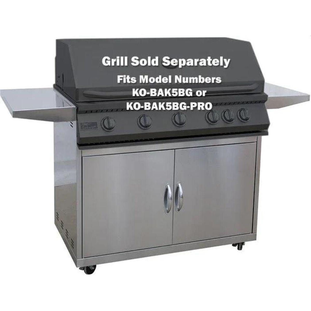 Featuring the Kokomo Grill Cart (5 Burner).