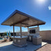Introducing the Kokomo Key Largo Outdoor Kitchen With Built In BBQ Grill With 15 x 15 Patio Cover. 