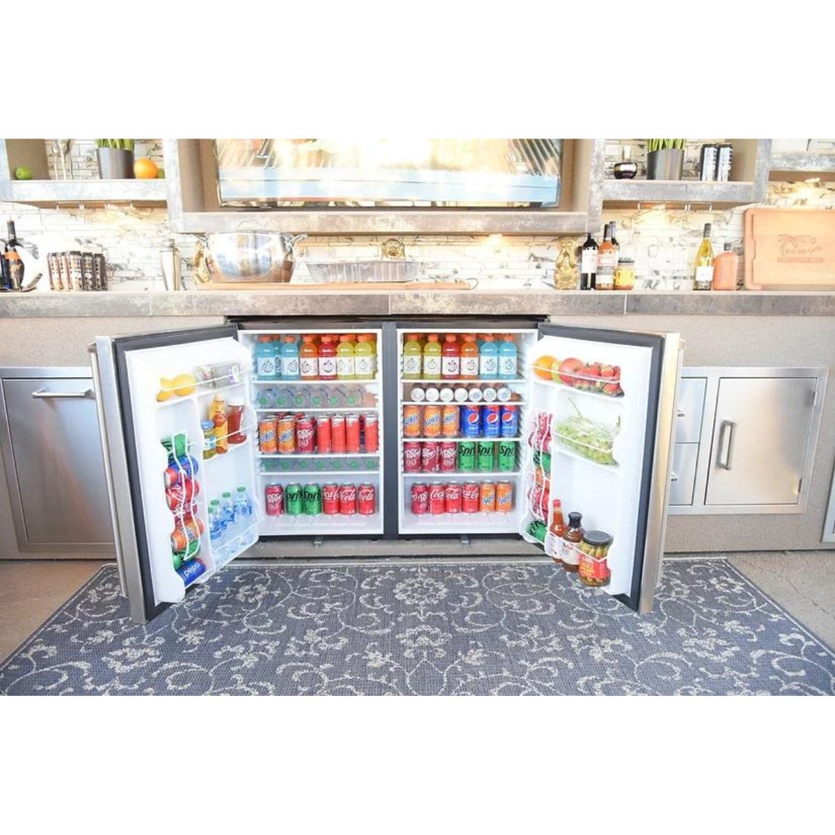 Introducing the Kokomo Outdoor Kitchen Montego Model BBQ Island BBQ Grill.