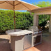 The Kokomo Poly 7'6" BBQ Island is made from top-grade materials.
