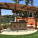 This is the finest Kokomo St. John 7'6" BBQ Island W High Bar on three sides and Lights 4 Burner BBQ Grill.