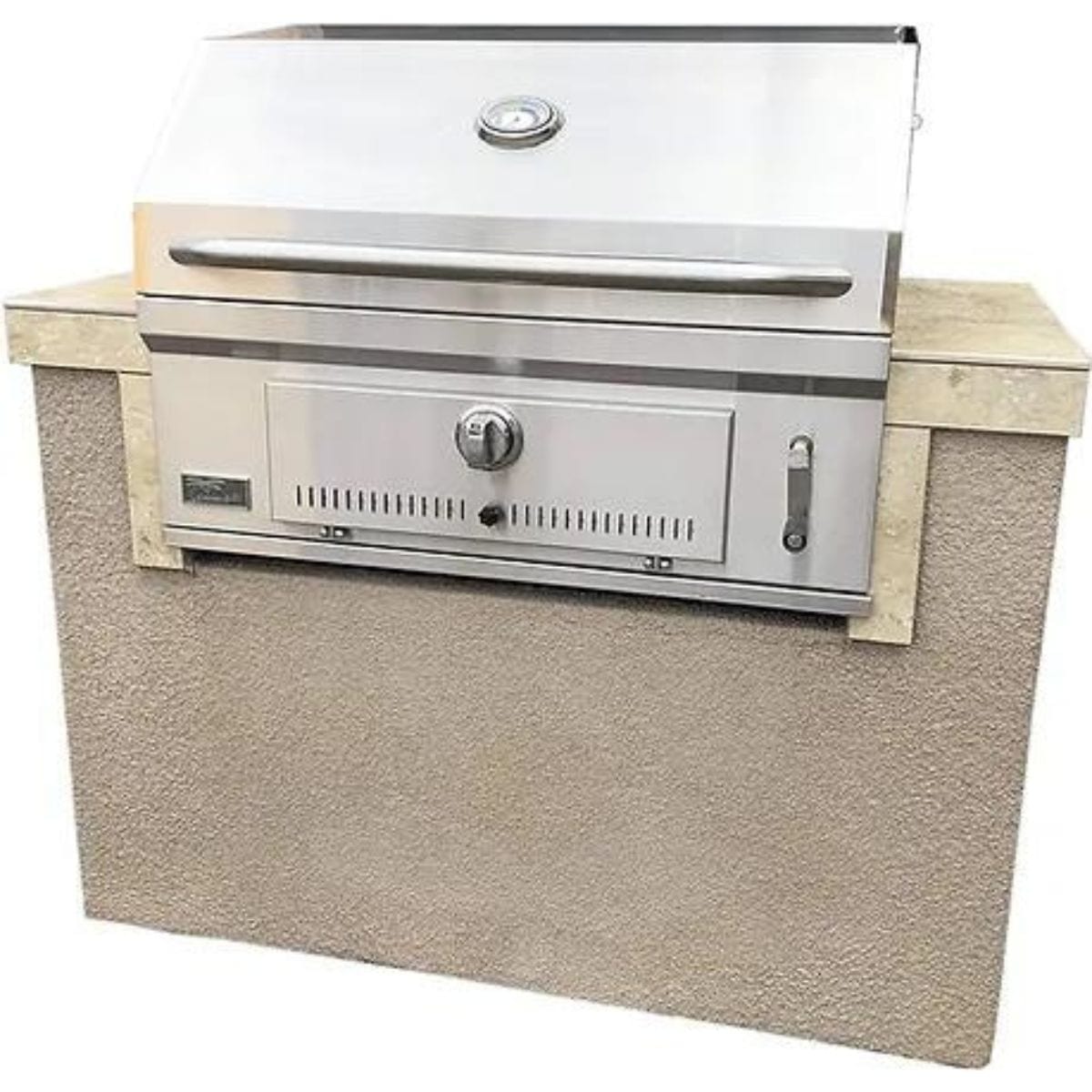 All the good things Kokomo St. Martin 4' Charcoal Built In BBQ Island can offer to your outdoor cooking experience. 