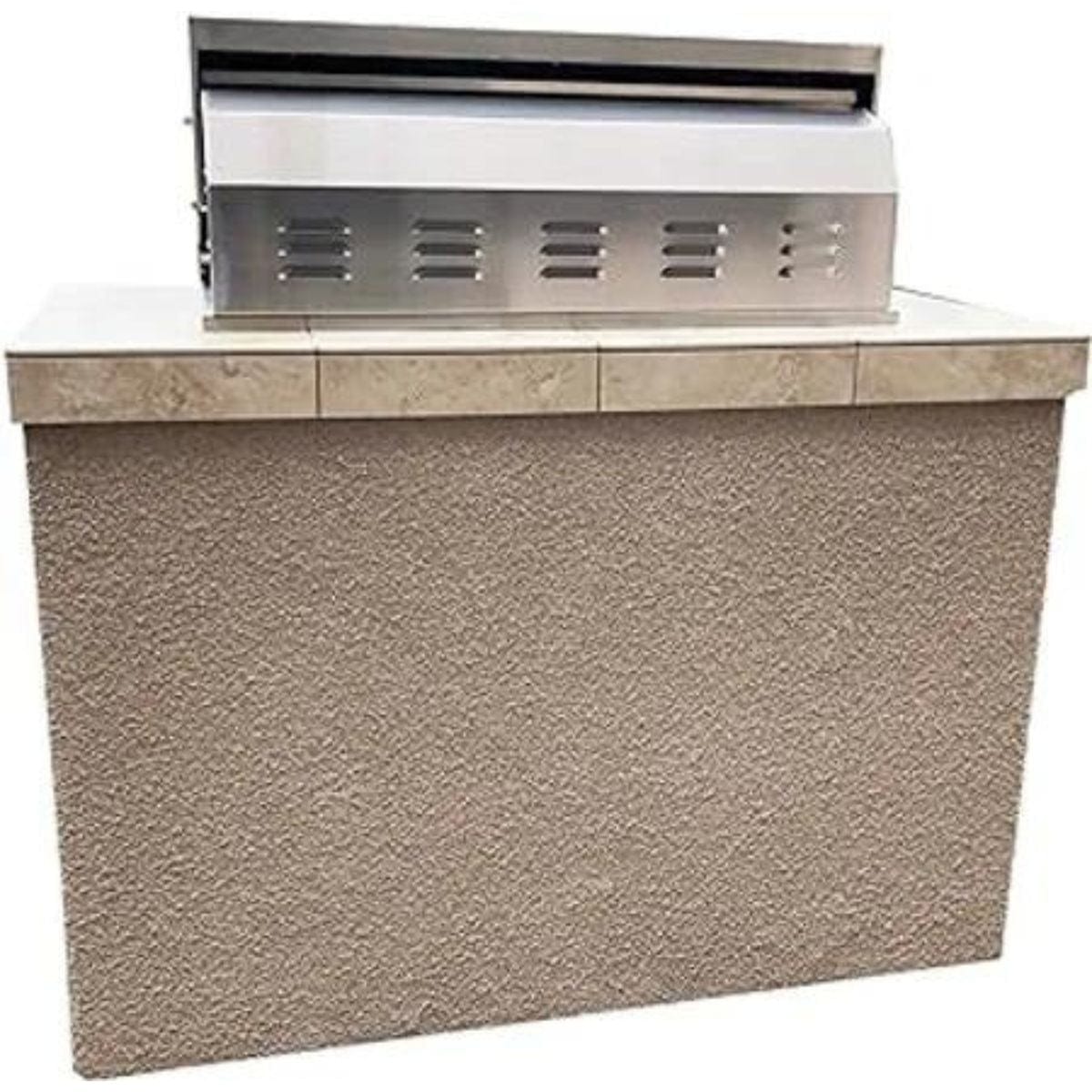All the good things Kokomo St. Martin 4' Charcoal Built In BBQ Island can offer to your outdoor cooking experience. 