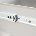 The safety lock of Kokomo Stainless Steel Triple Drawer