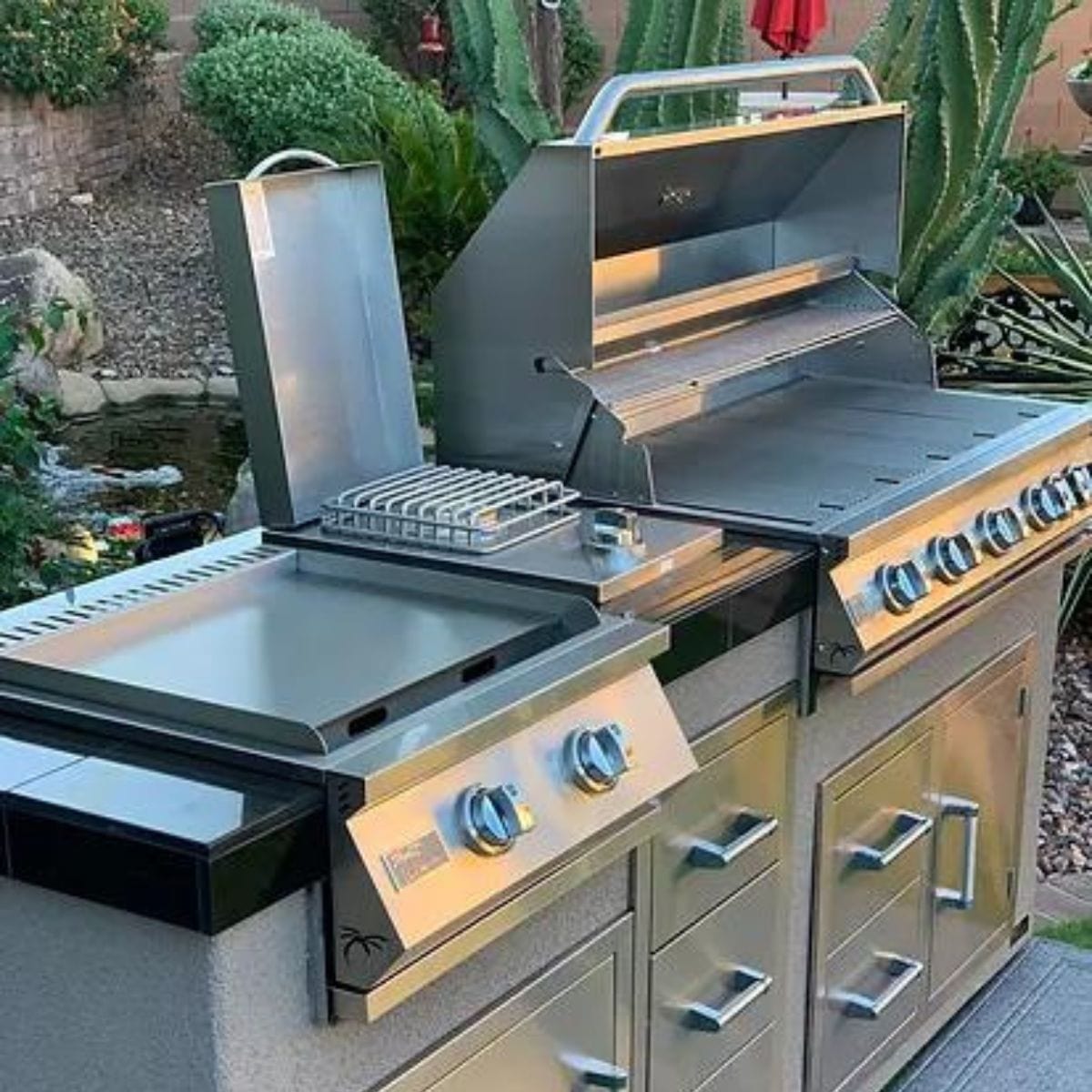 Single Drop In Side Burner