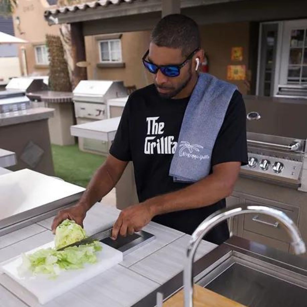 Kokomo Trash Chute and Cutting Board