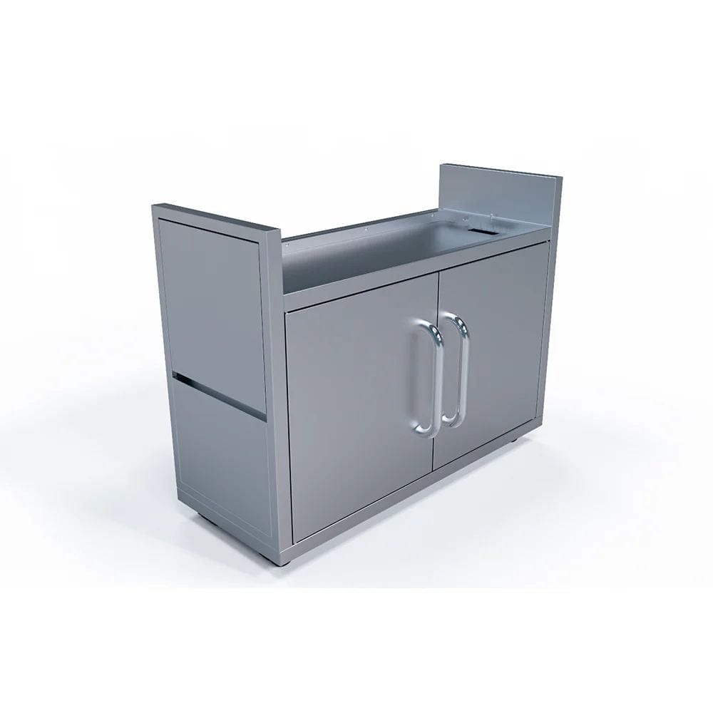 Le Griddle Stainless Steel Cart for 41" The Big Texan Griddle
