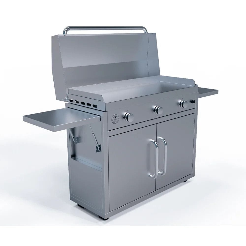Le Griddle Stainless Steel Cart for 41" The Big Texan Griddle