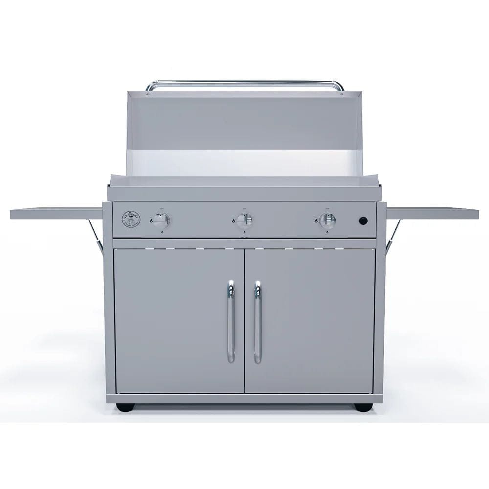 Le Griddle Stainless Steel Cart for 41" The Big Texan Griddle