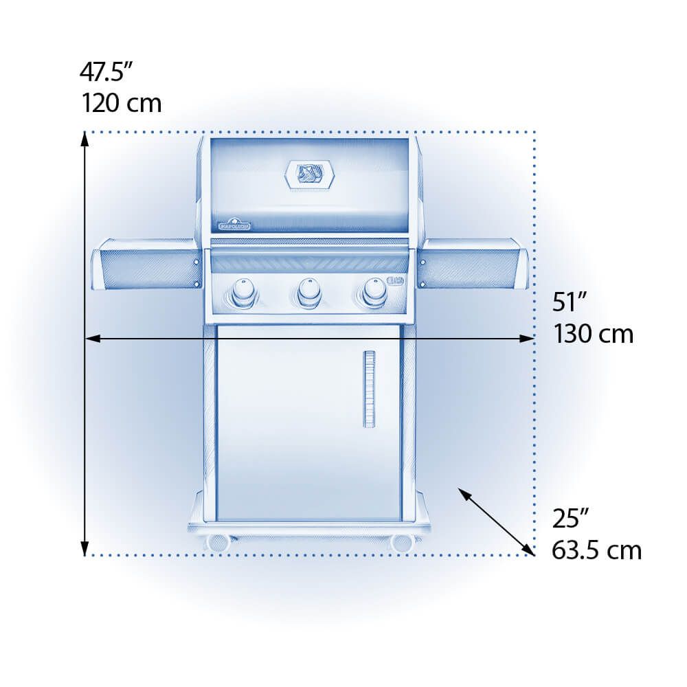 Napoleon Rogue® 425 Gas Grill (3 Burner)