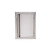 The recessed handles allow for either left or right installation