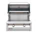 The RCS 30" ARG Built-In Grill has a spring loaded hood.