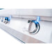 The RCS 30" ARG Built-In Grill has a spring loaded hood.