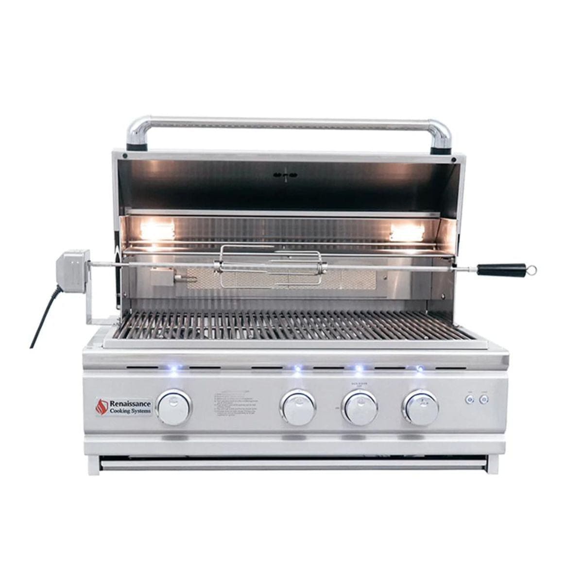 Made with Ceramic Infrared Back Burner