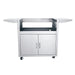Stainless steel warming rack, briquette flavor grids, solid stainless steel cooking grids