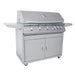 Side view of RCS 40" Premier Freestanding Grill