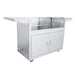 Solid stainless steel cooking grids
