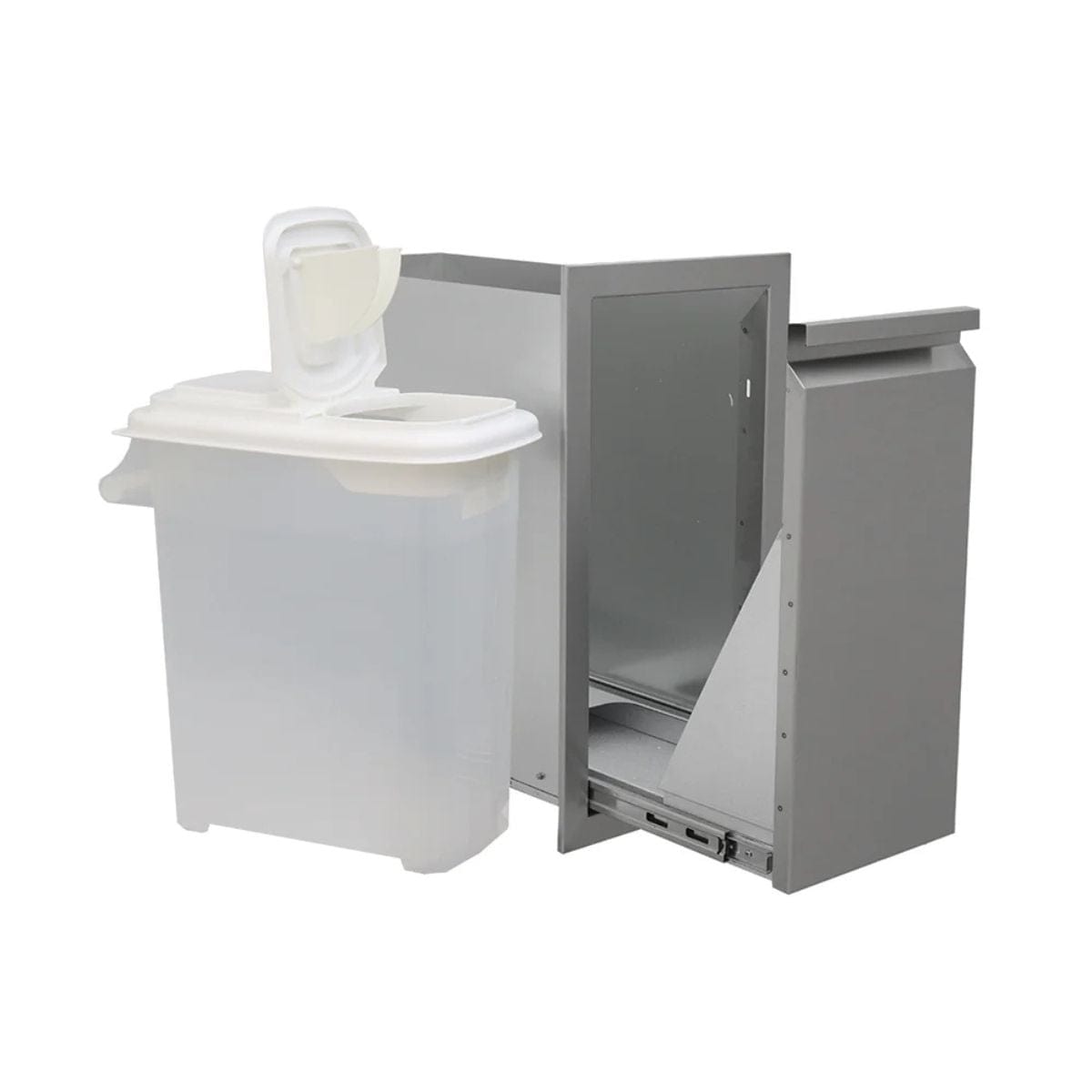 Plastic Bin Included