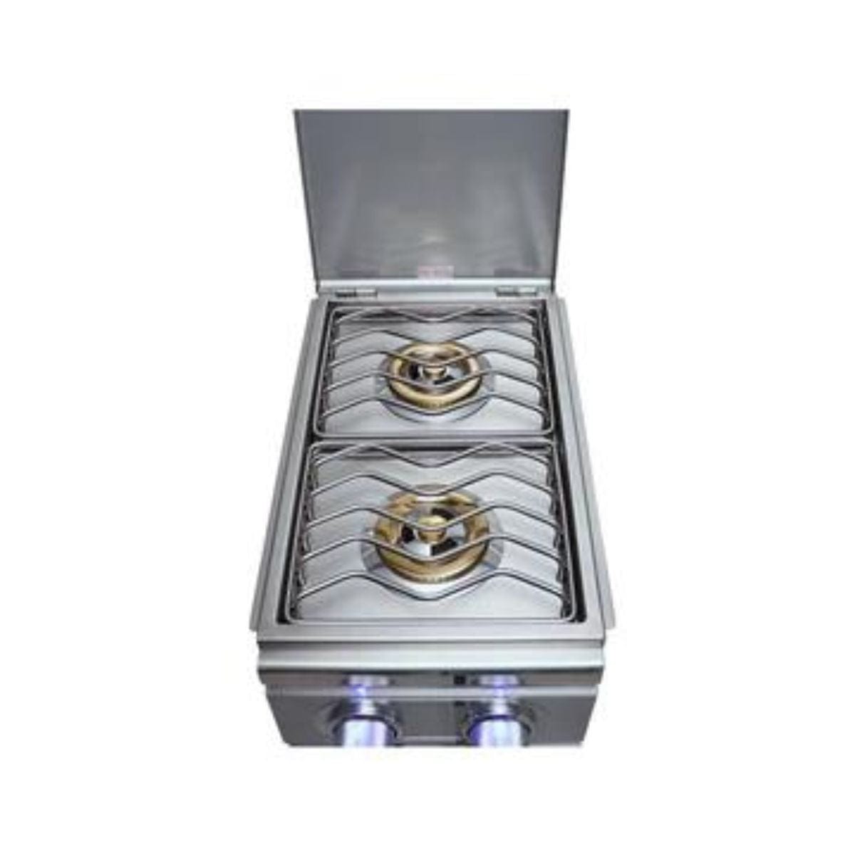 Includes 2 x 12,000 BTU Burners