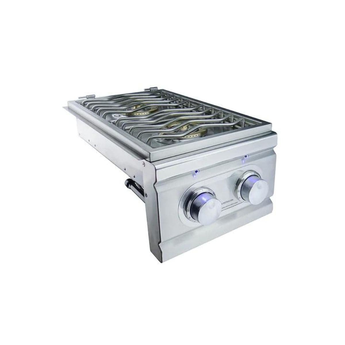 Includes ignition with made easy push and turn knobs that offer a reliable flame with every start