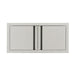 The Valiant Series 33" Low Profile Double Door