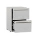 Featuring large dual drawers, digital controls, soft close drawers