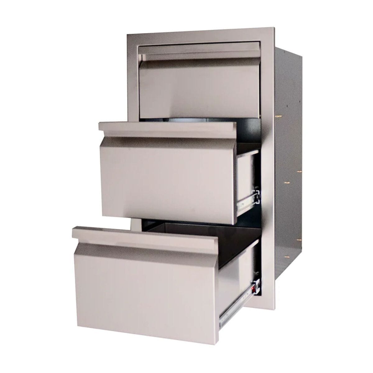 Features soft close drawers