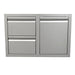 The Valiant Series Dual Drawer / Propane Drawer Combo