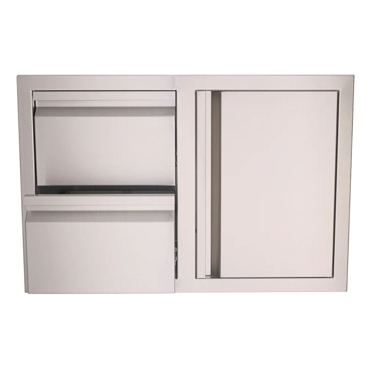 To enhance the design and function of your outdoor kitchen the VDC1&nbsp;fully enclosed double drawer and door combo is perfect for storing utensils