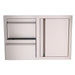 To enhance the design and function of your outdoor kitchen the VDC1&nbsp;fully enclosed double drawer and door combo is perfect for storing utensils
