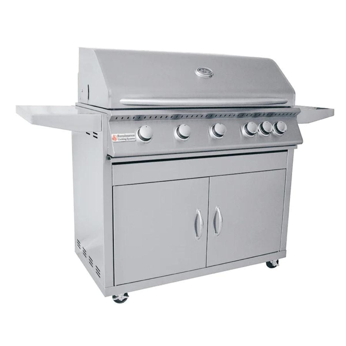 RCS Free Standing Grill Cart, with the grill installed