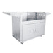 The Premier Series Grill Cart features two side shelves