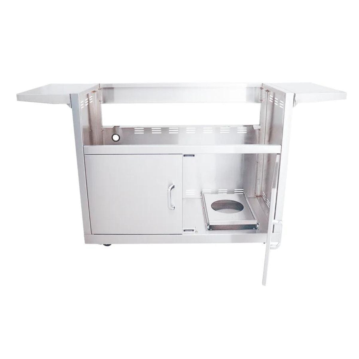 All of these features are packed into a beautiful cart perfect for your backyard