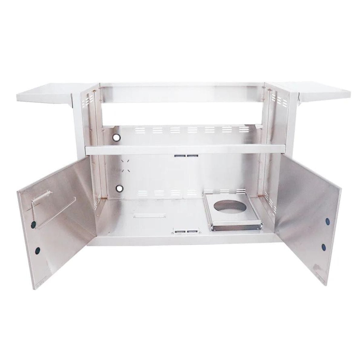 Built-in Dual Folding Shelves