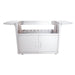 The Cutlass Pro Series Grill Cart features a stainless steel body