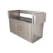Two handy fold-down side shelves for easy storage