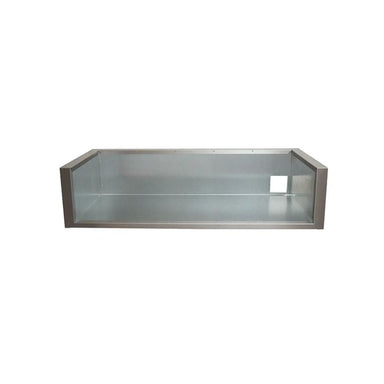 The RCS stainless steel insulating jacket protects not only the outdoor kitchen from the heat your grill produces