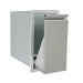 Features a double lined door