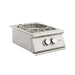 Contains Stainless Steel Outer Burner 