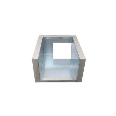 The American Renaissance Grill's stainless steel pro side burner liner jacket helps protect your outdoor kitchen from the high heat your side burner produces