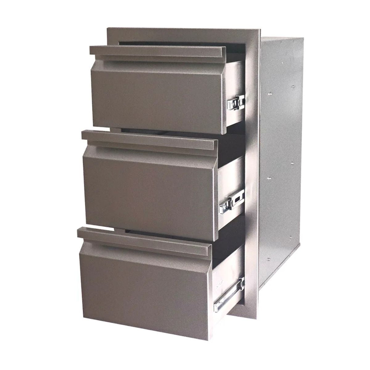 Features soft close drawers