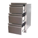 Features soft close drawers