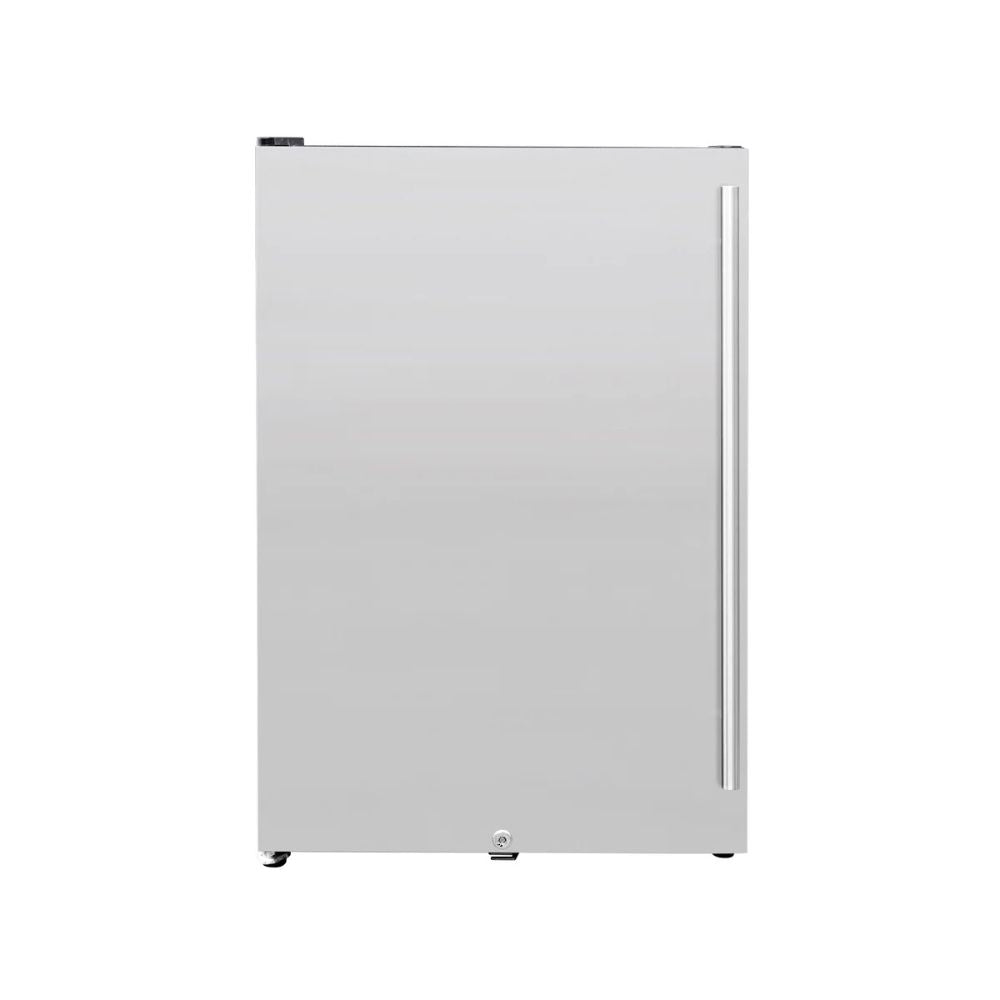 Summerset 22" 4.1c Deluxe Outdoor Approved Fridge w/ Upgraded Stainless Steel Door & Handle - Right to Left Opening