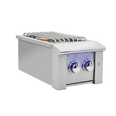 Summerset Alturi 14" Built-In Gas Double Side Burner Side View