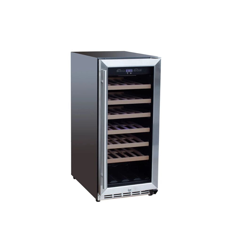  Summerset 15" 3.2C Outdoor Rated Single Zone Wine Cooler Side View