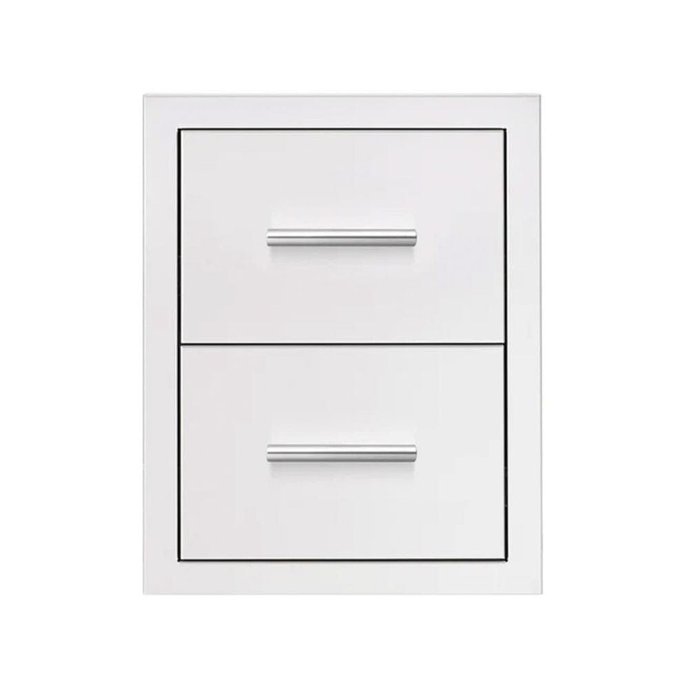 Summerset 17" Stainless Steel Flush Mount Double Access Drawer (2024 Model)