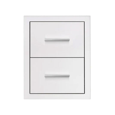 Summerset 17" Stainless Steel Flush Mount Double Access Drawer (2024 Model)