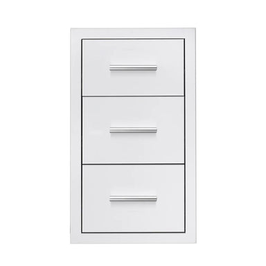 Summerset 17" Stainless Steel Triple Drawers (2024 Model)